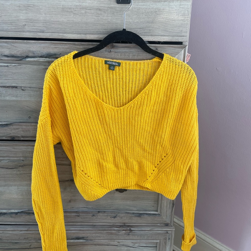 Brand new wild fable merigold knit sweater